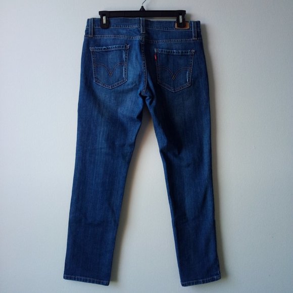 LEVIS Red Tab Juniors Girls Boyfriend Fit Jeans Size 5 - Picture 2 of 11